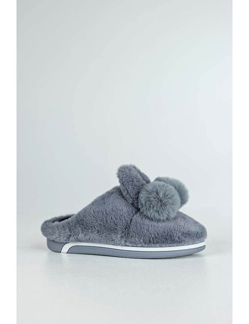 Chinelo de Casa Feminino Cinzento