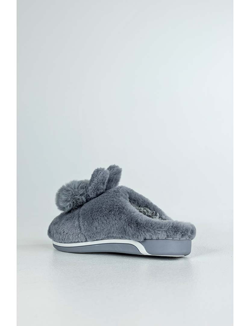 Chinelo de Casa Feminino Cinzento