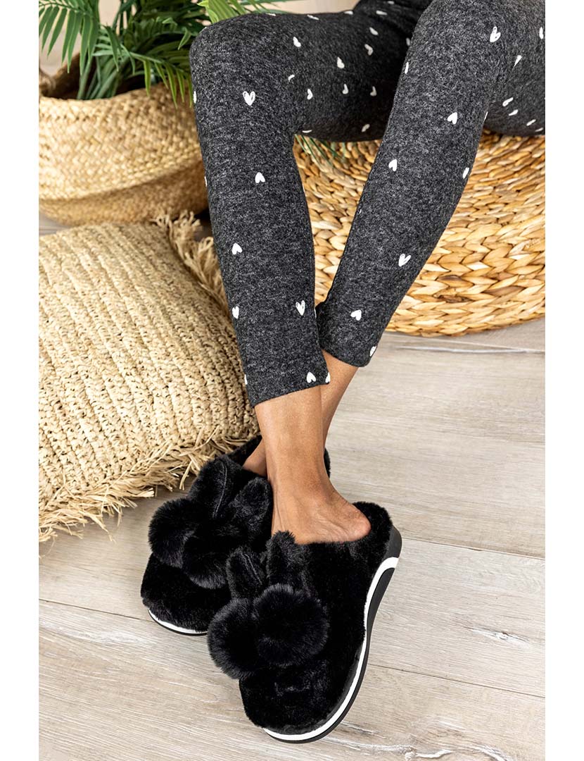 Chinelo de Casa Feminino Preto