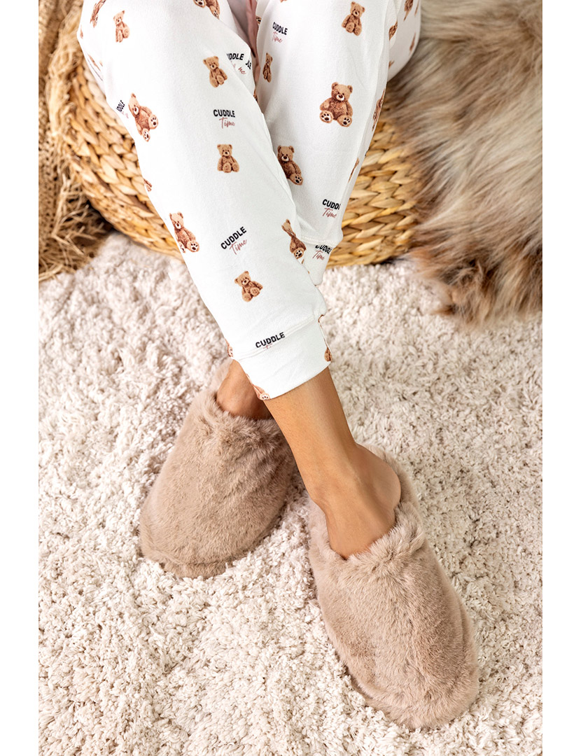 Chinelo de Casa Feminino Bege