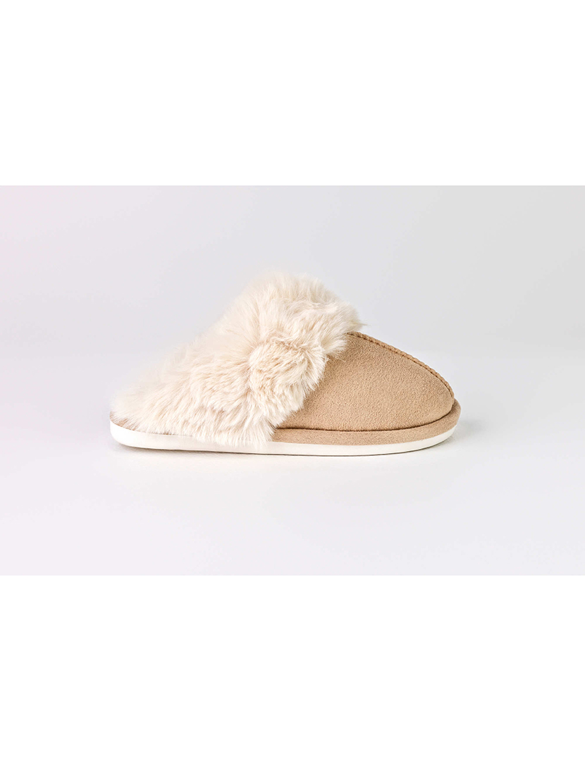 Chinelo de Casa Feminino Bege