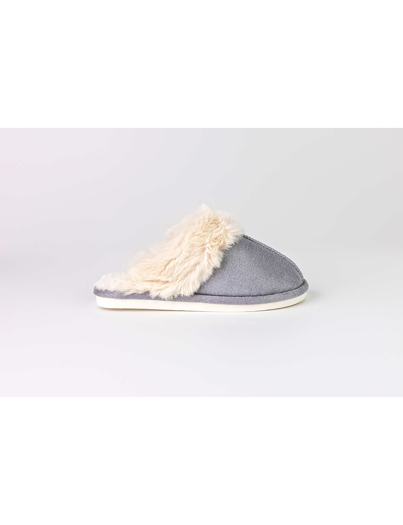 Chinelo de Casa Feminino Cinzento