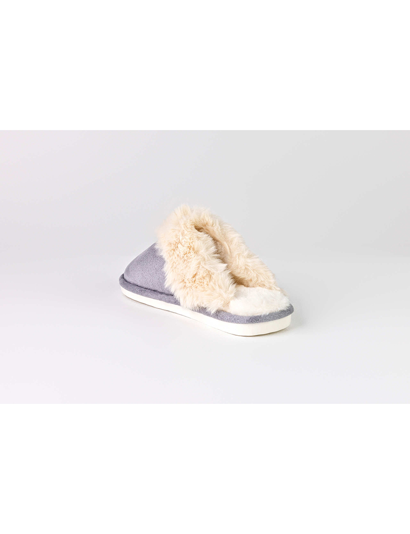 Chinelo de Casa Feminino Cinzento