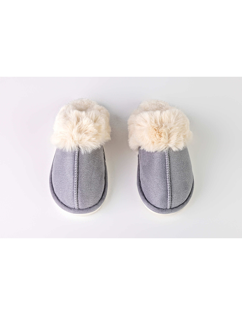 Chinelo de Casa Feminino Cinzento