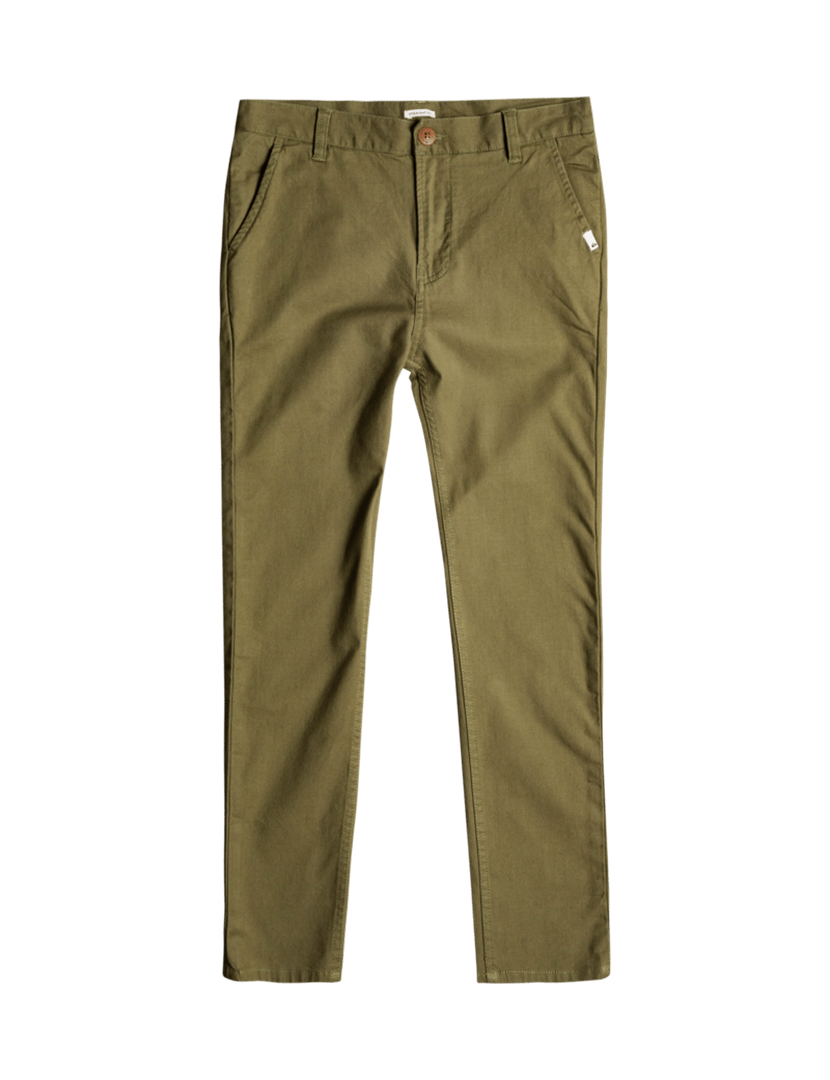 Calças Rapaz Chino Stretch Verde