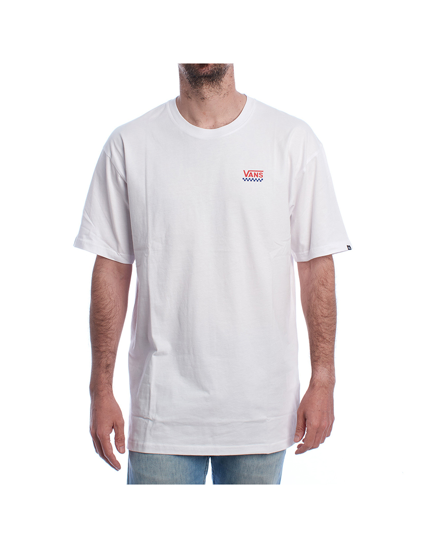 T-Shirt Left Chest Logo II VN0A7TLGKSF1 Branco