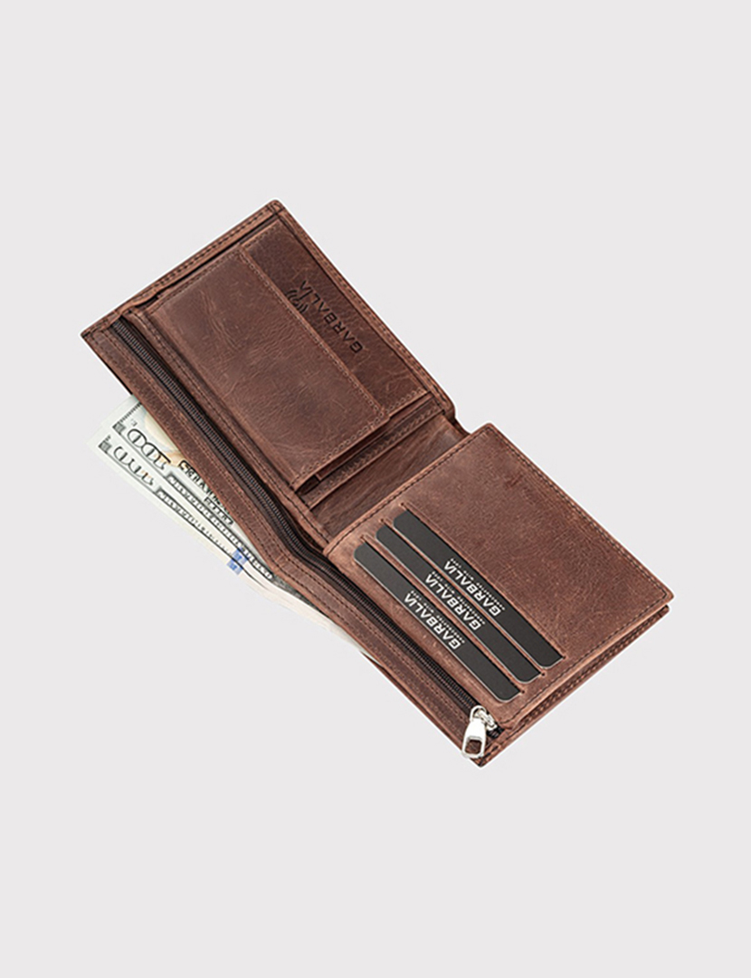 Carteira Homem Madriid Crazy Castanho