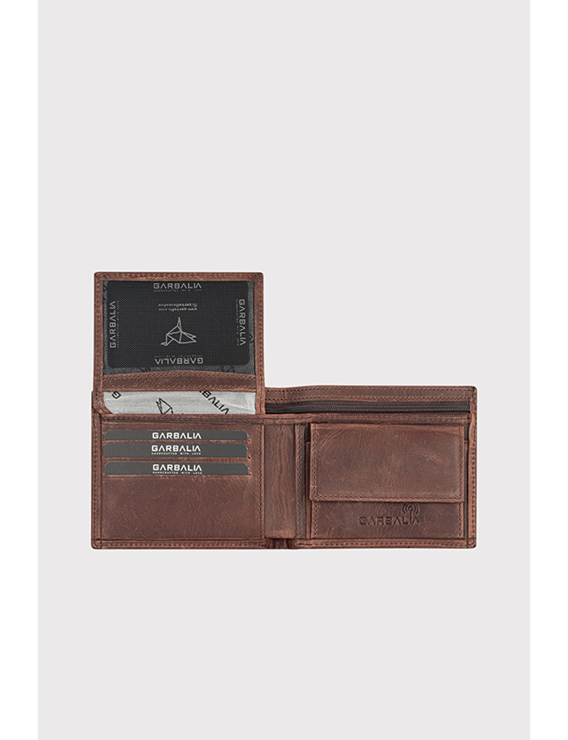 Carteira Homem Madriid Crazy Castanho