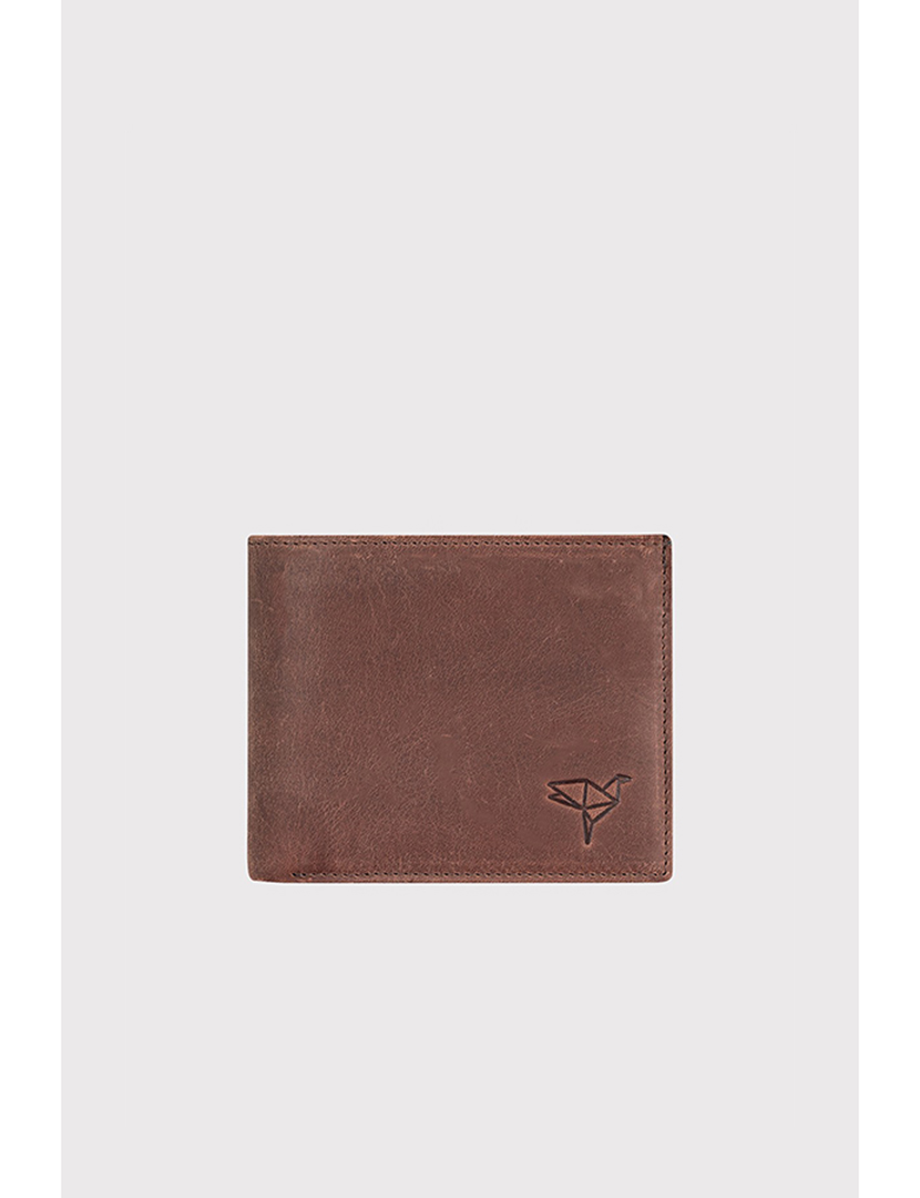 Carteira Homem Madriid Crazy Castanho