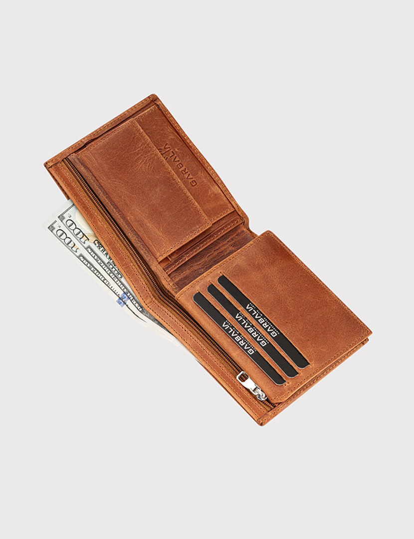 Carteira Homem Madriid Crazy Castanho