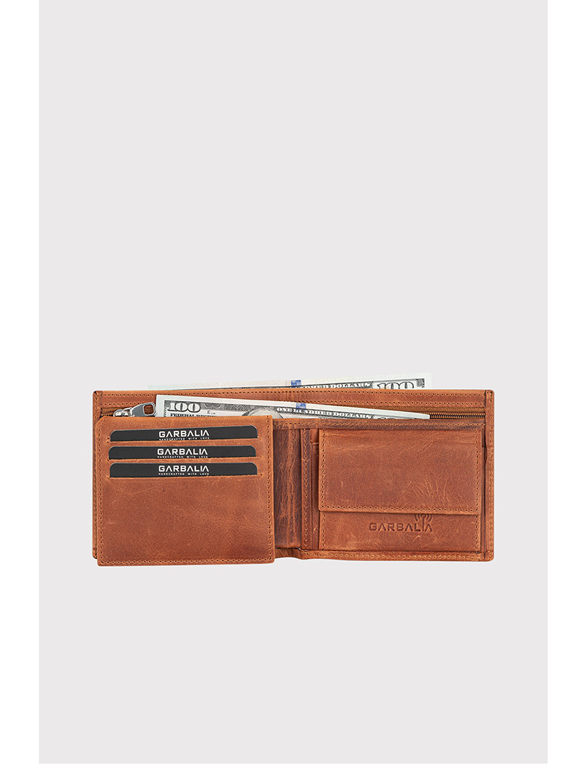 Carteira Homem Madriid Crazy Castanho