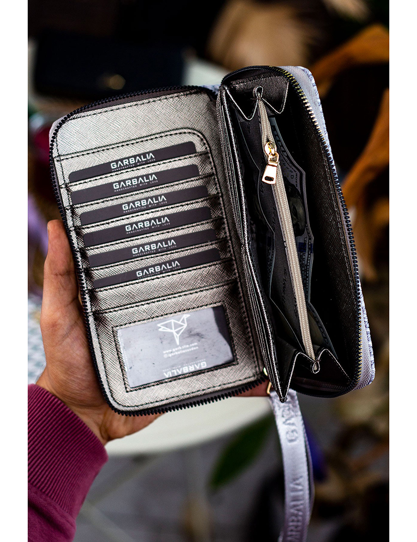 Carteira Senhora Tilburg Cinzento