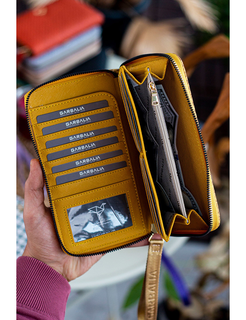 Carteira Senhora Tilburg Amarelo