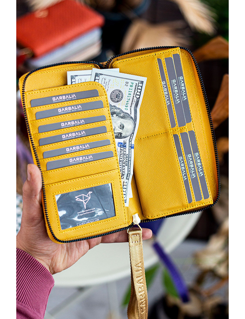 Carteira Senhora Tilburg Amarelo