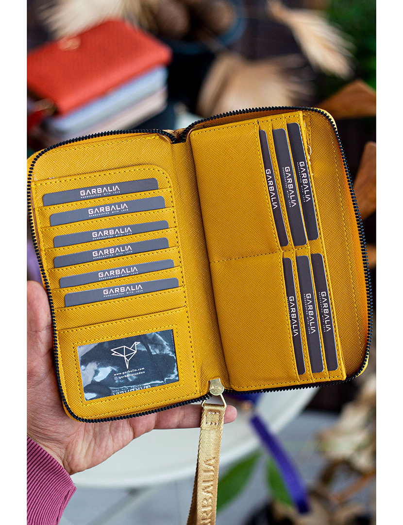 Carteira Senhora Tilburg Amarelo