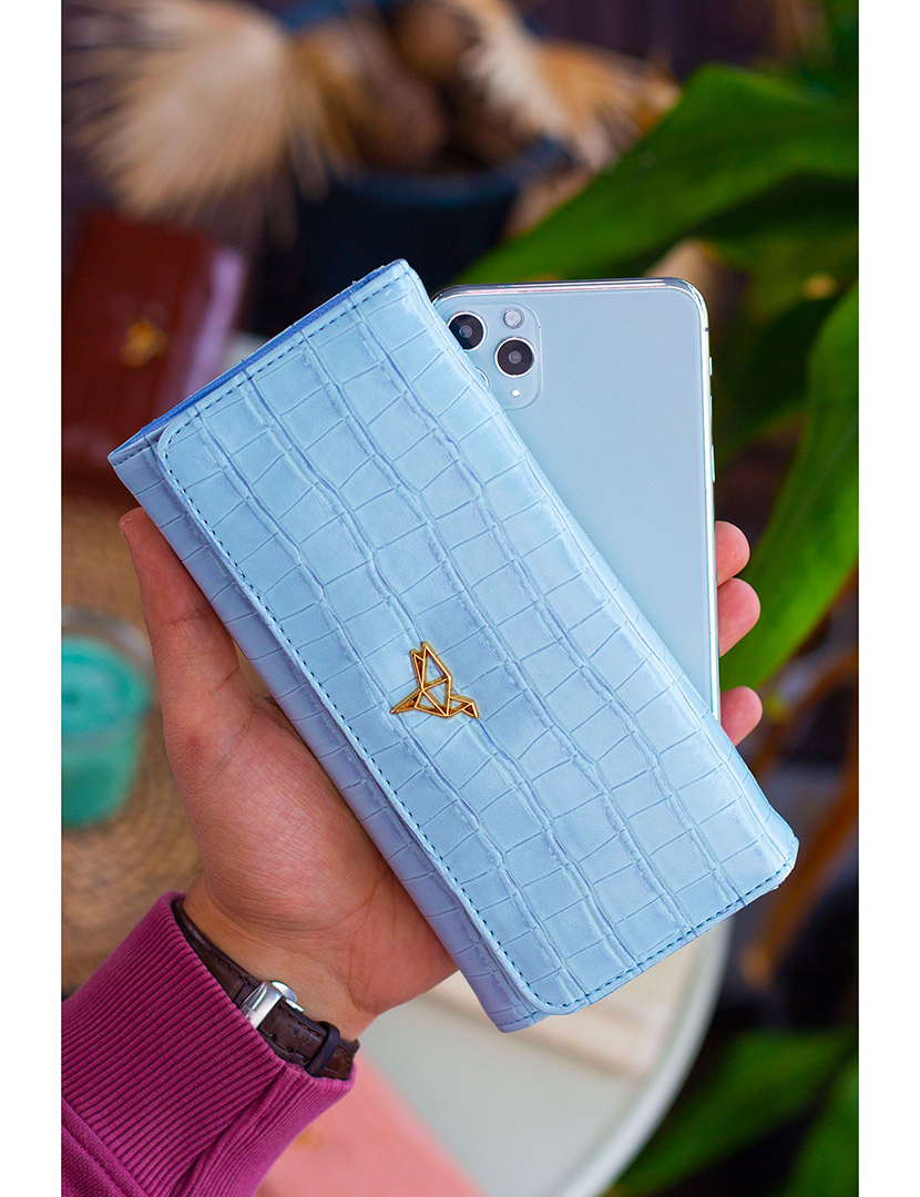 Carteira Senhora Lady Azul