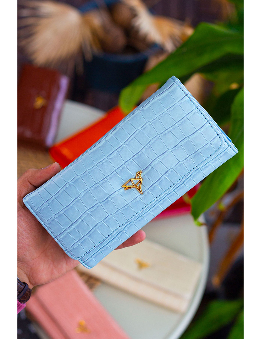 Carteira Senhora Lady Azul