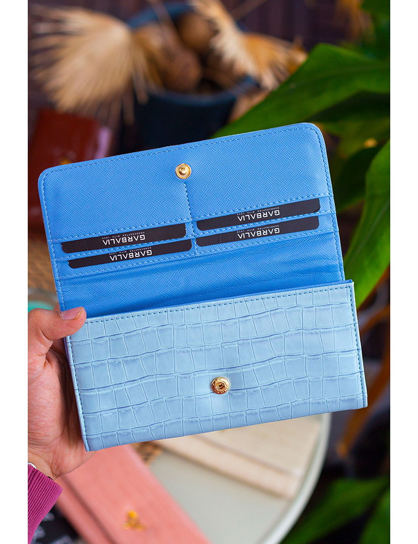 Carteira Senhora Lady Azul