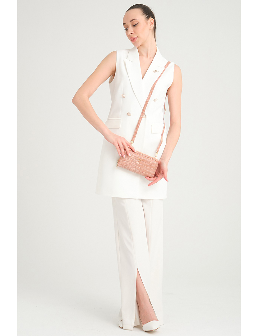 Carteira Senhora Lizard Rosa