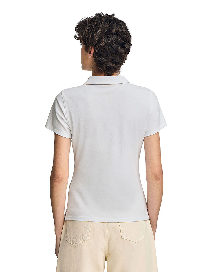 Pólo Rigby Best Ss W Branco