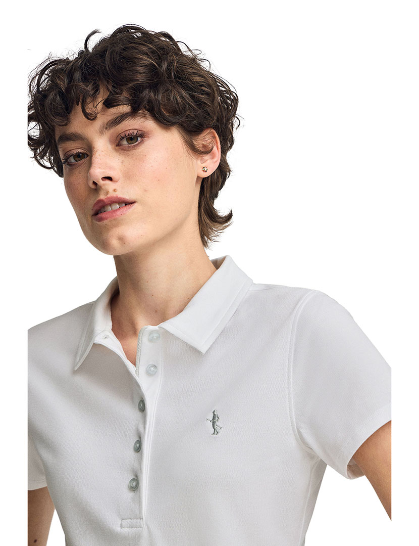 Pólo Rigby Best Ss W Branco