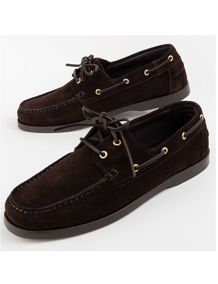 Sapatos Náuticos Homem Castanho