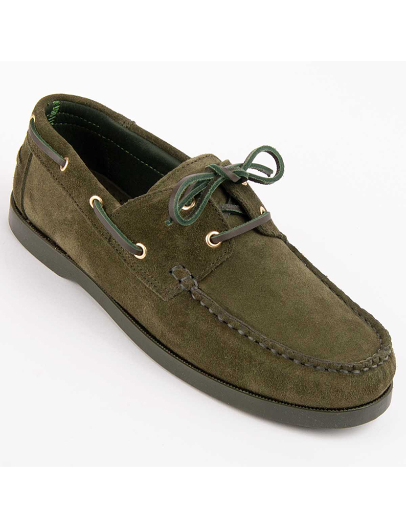 Sapatos Náuticos Homem Verde