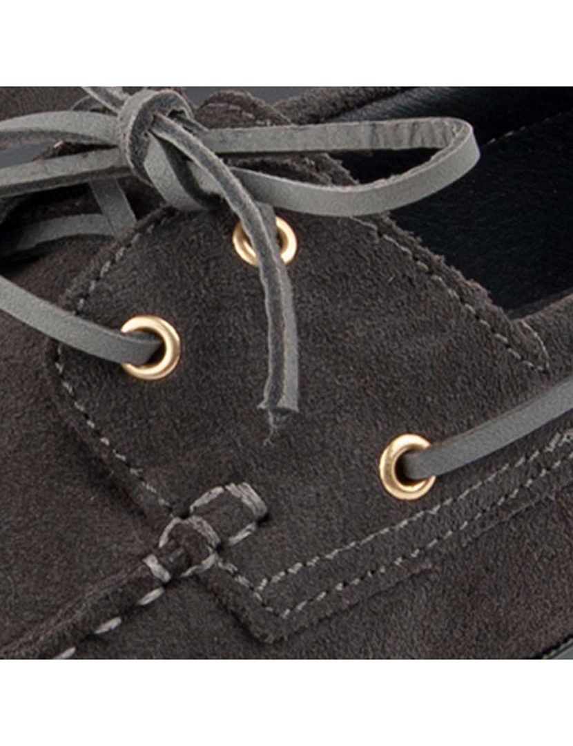 Sapatos Náuticos Homem Cinza