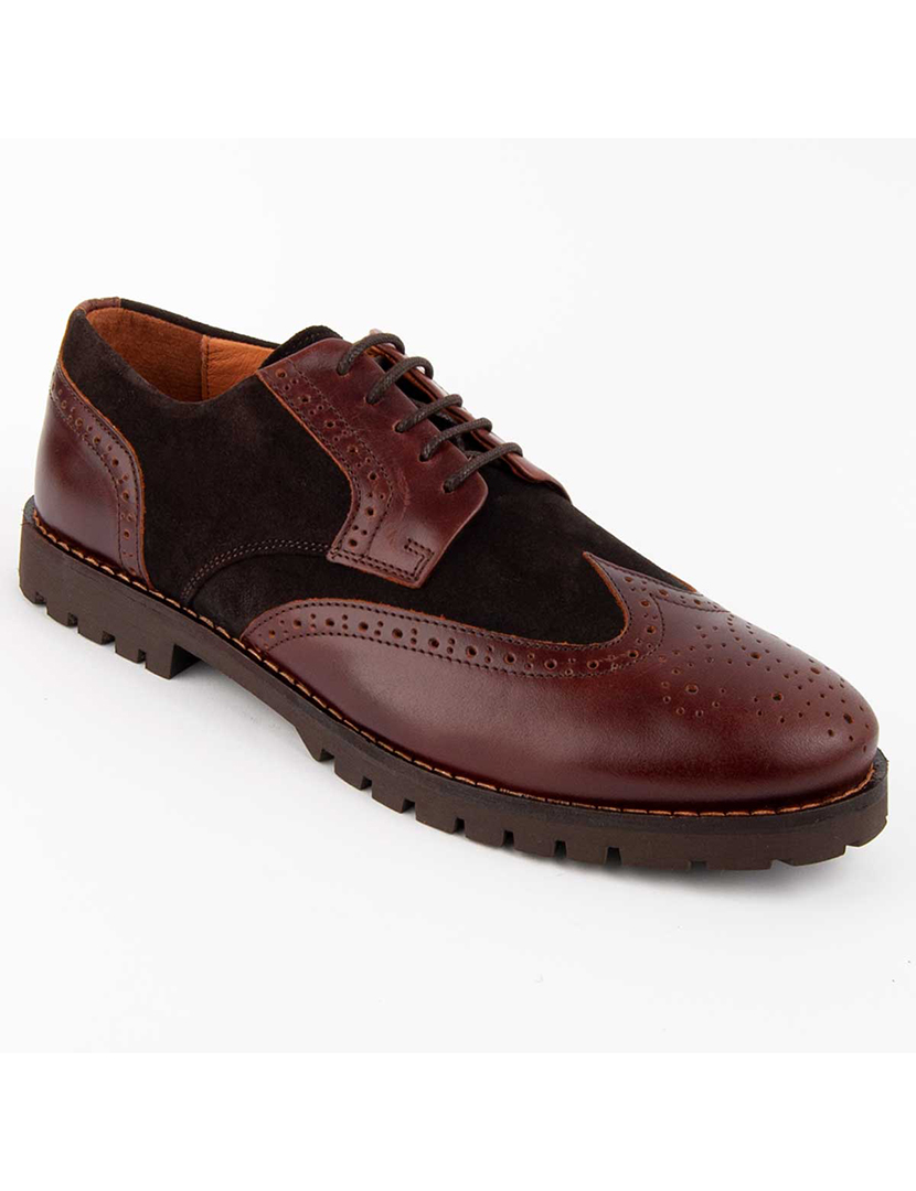 Sapatos Oxford Homem Castanho
