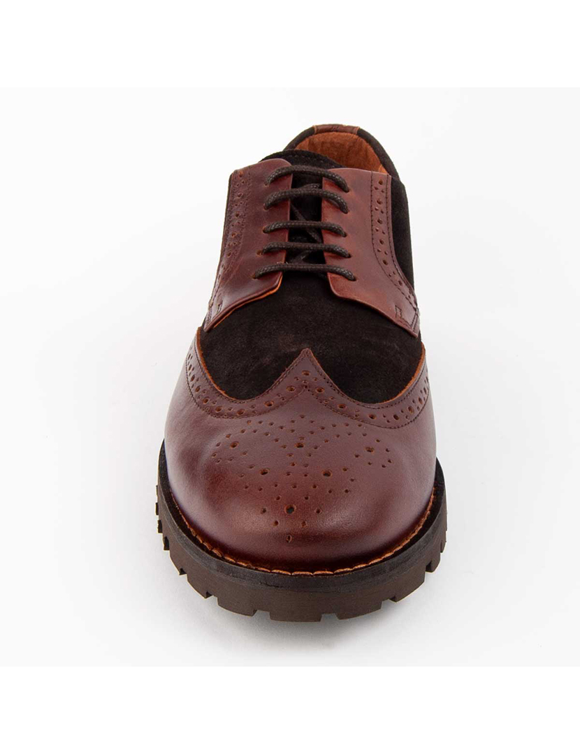 Sapatos Oxford Homem Castanho