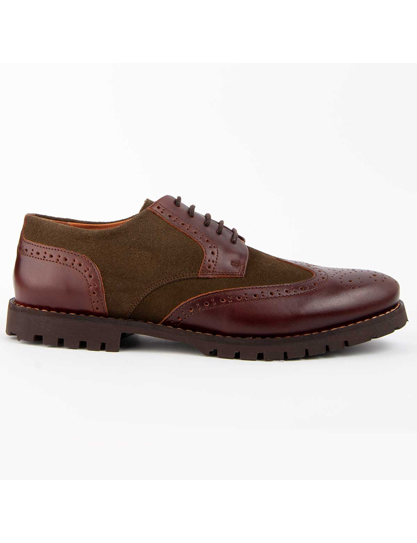 Sapatos Oxford Homem Verde