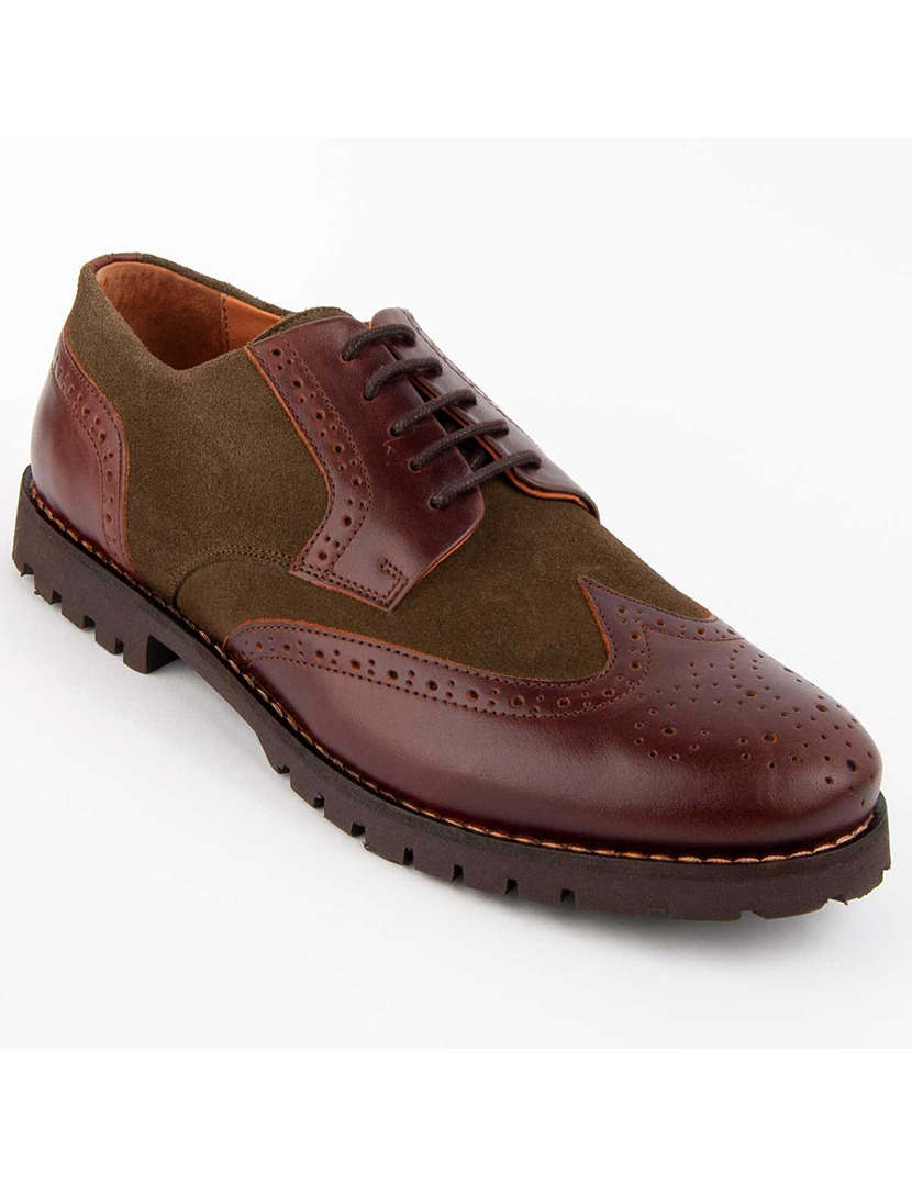 Sapatos Oxford Homem Verde