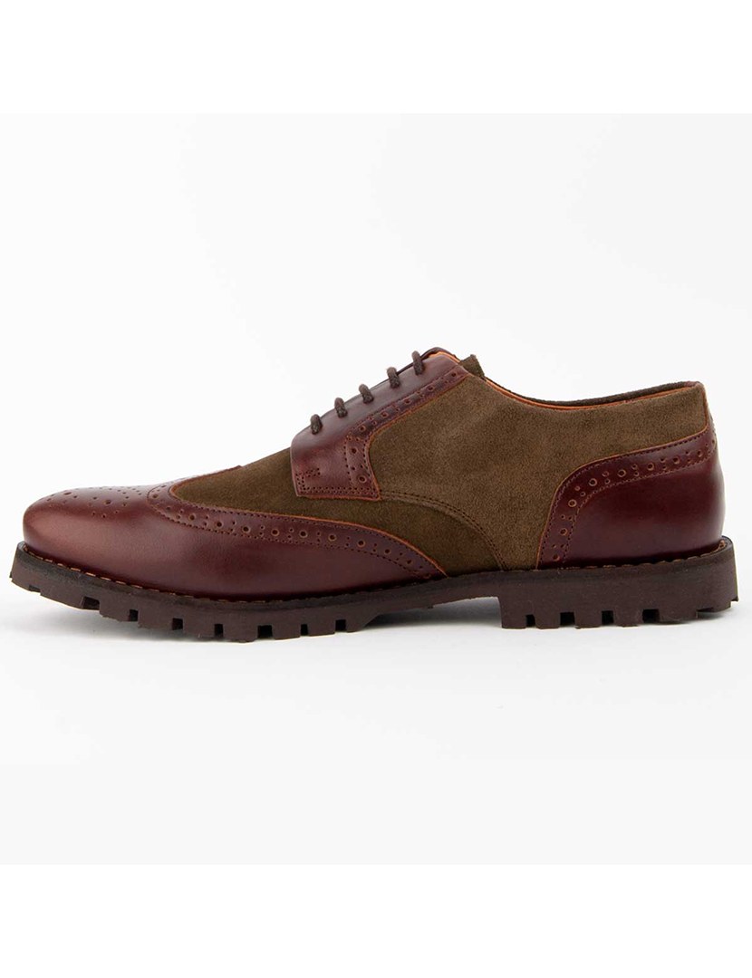 Sapatos Oxford Homem Verde