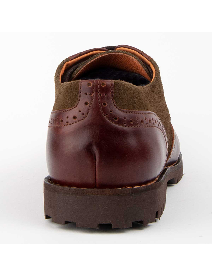 Sapatos Oxford Homem Verde