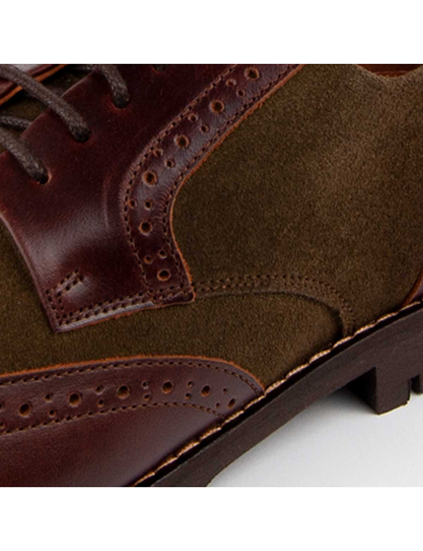 Sapatos Oxford Homem Verde