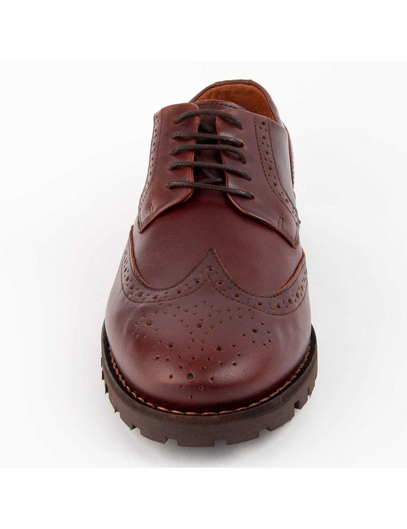 Sapatos Oxford Homem Castanho