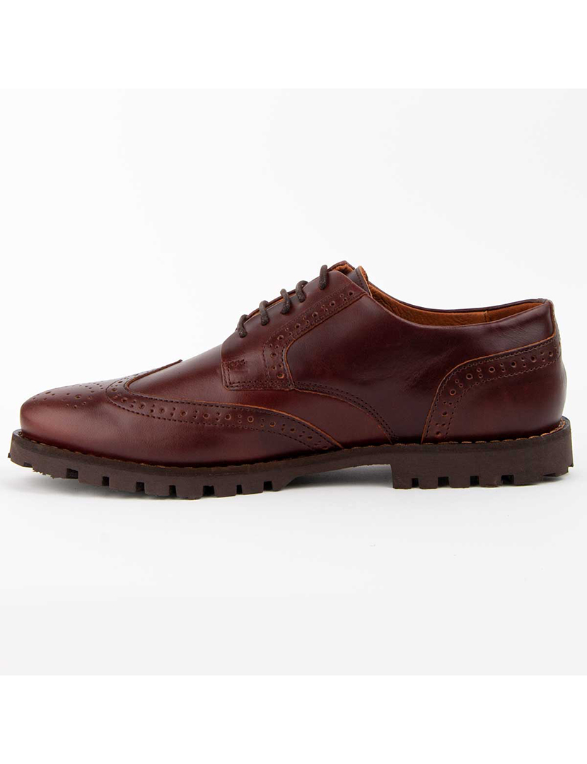Sapatos Oxford Homem Castanho