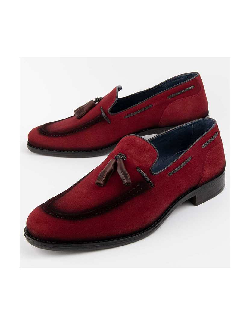 Mocassin Homem Vermelho