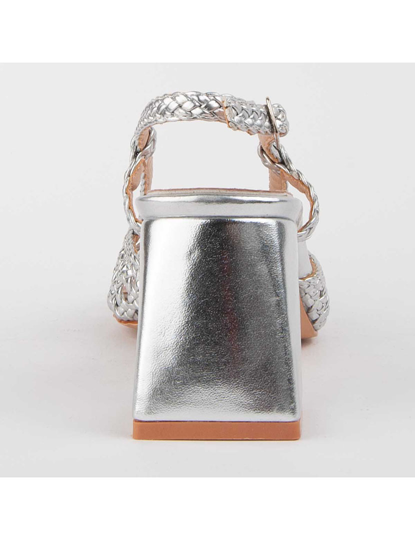 Sapatos de Salto Senhora Prateado