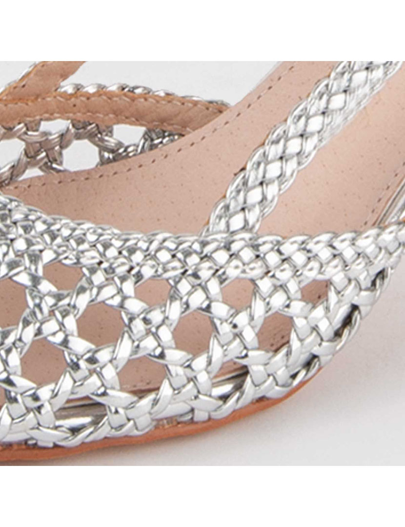 Sapatos de Salto Senhora Prateado