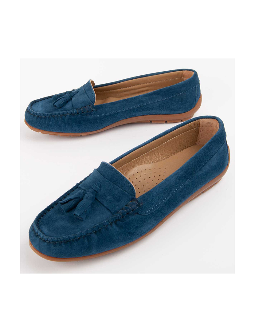 Mocassin Senhora Azul