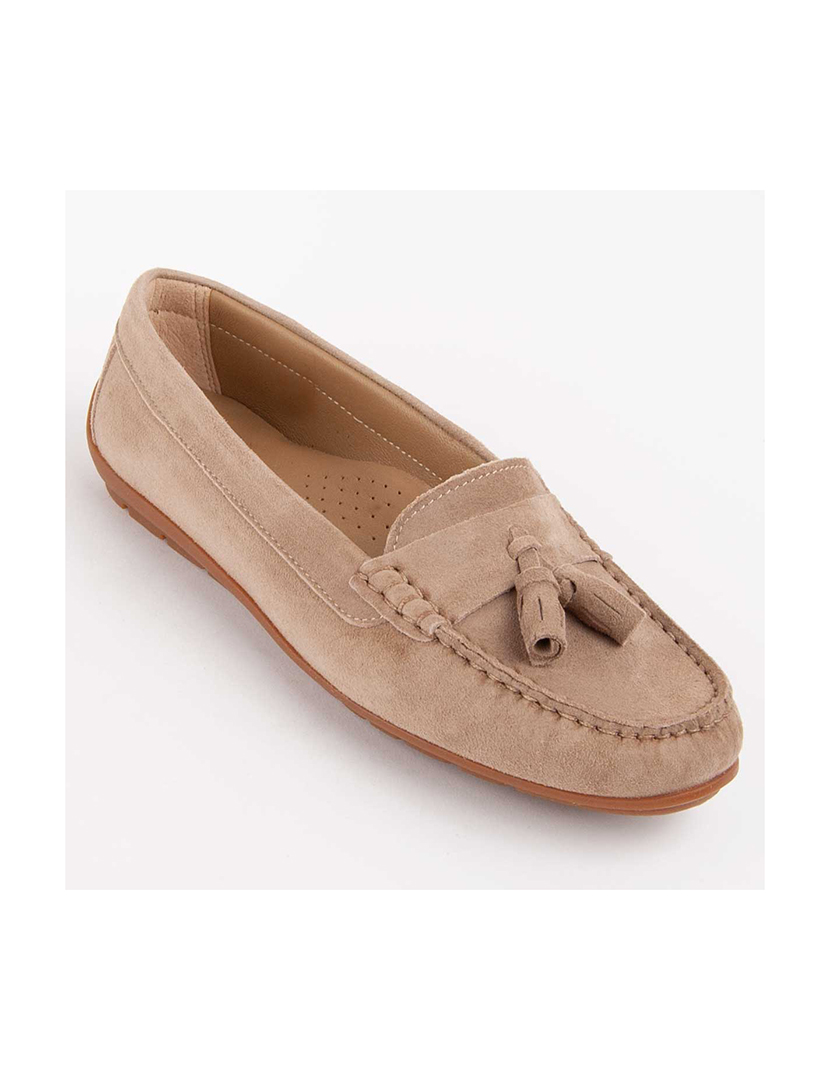 Mocassin Senhora Bege