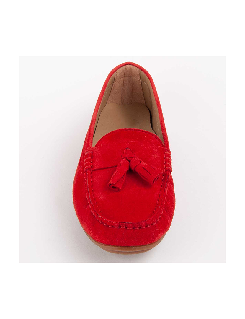 Mocassin Senhora Vermelho