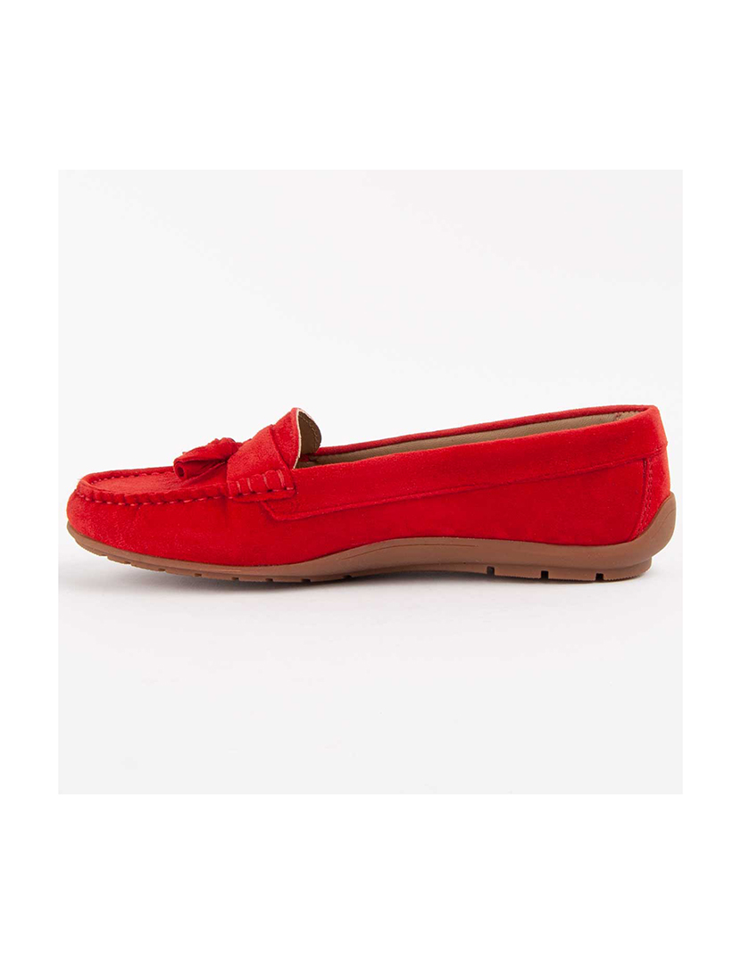 Mocassin Senhora Vermelho
