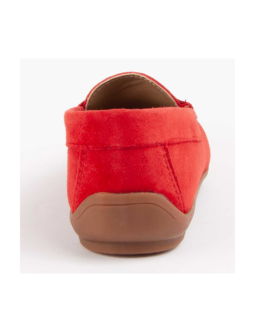 Mocassin Senhora Vermelho