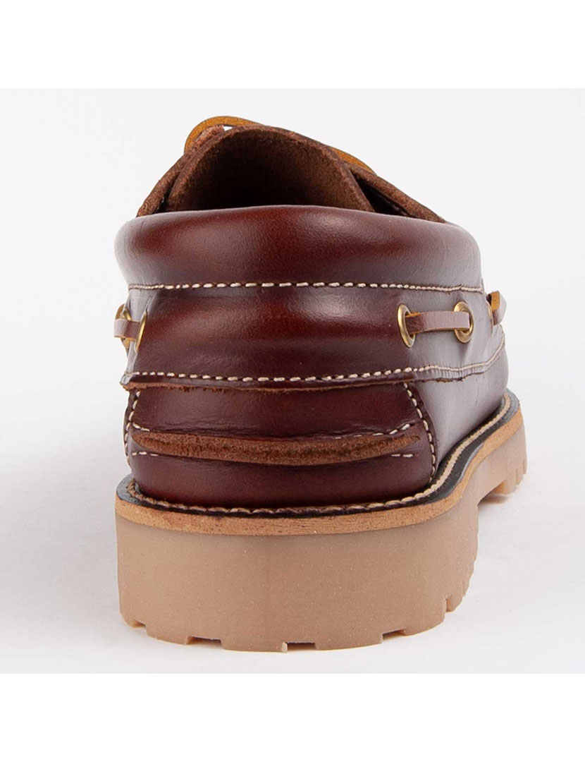 Sapatos Náuticos Senhora Castanho