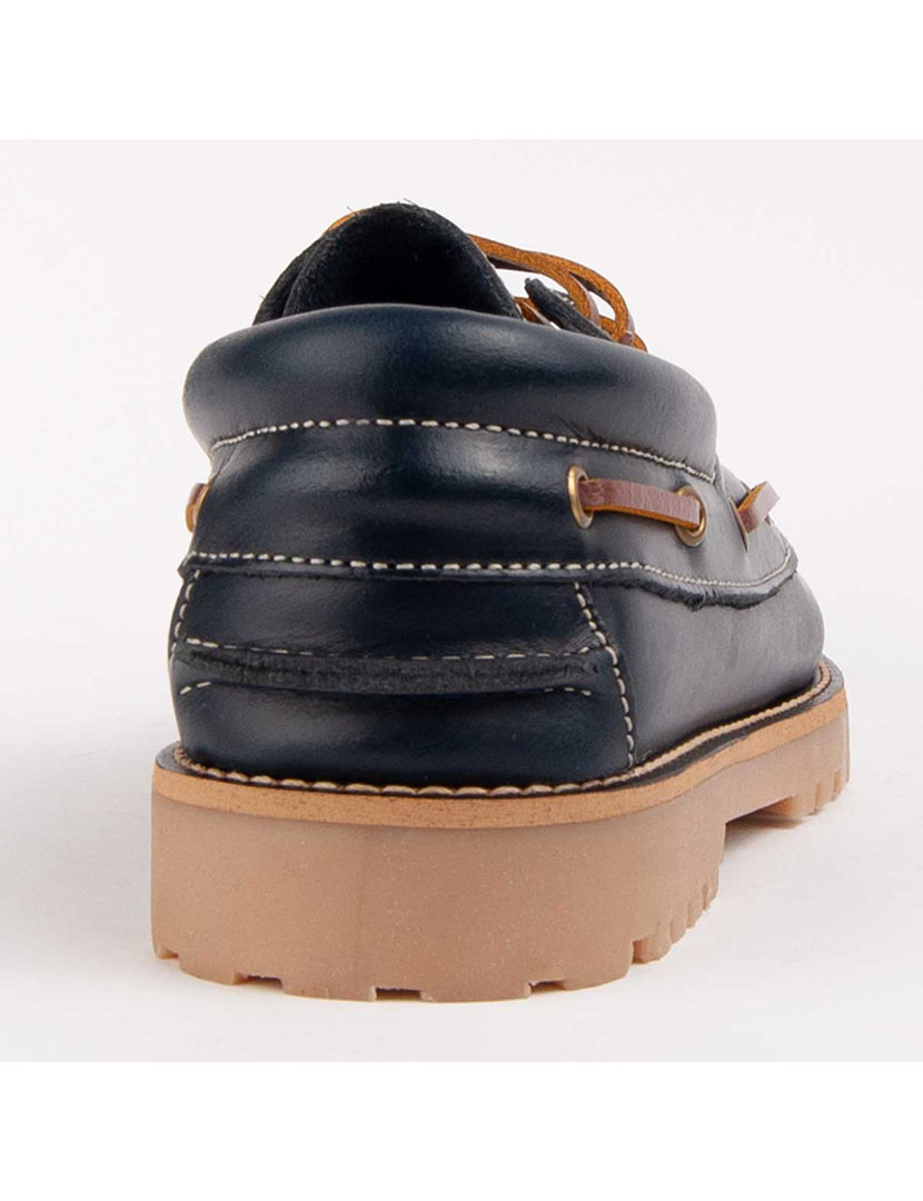 Sapatos Náuticos Senhora Azul