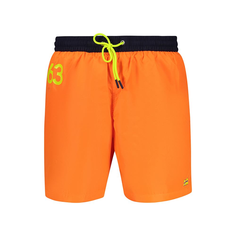 Calções de Banho Homem Laranja