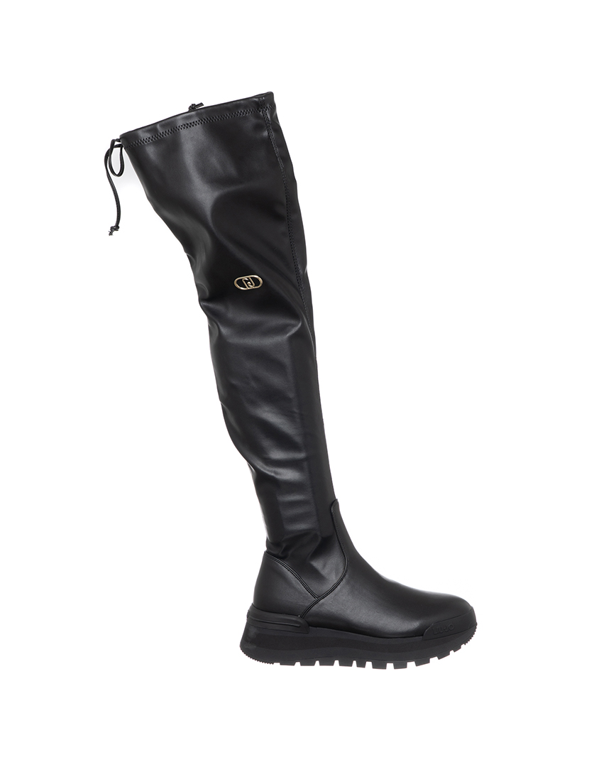 Botas Cano Alto Senhora Preto