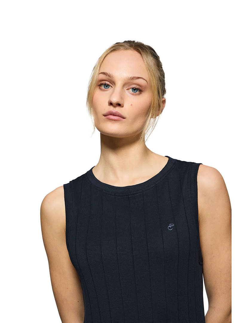 Vestido Pc Monogram Azul Marinho